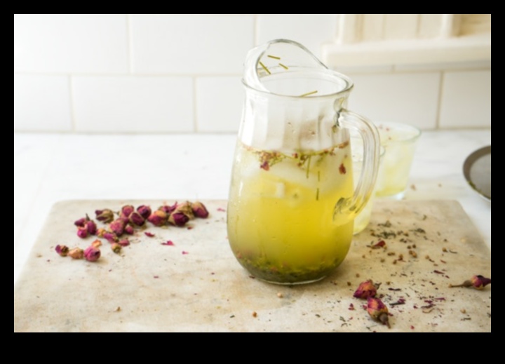 مغامرات الشاي الأخضر المثلج DIY: صياغة خلطات شاي فريدة ولذيذة