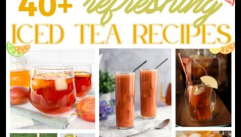 مغامرات الشاي الأخضر المثلج DIY: صياغة خلطات شاي فريدة ولذيذة