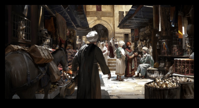 آفاق الدهليز: مشاهد من الحياة اليومية في الدهانات البيزنطية