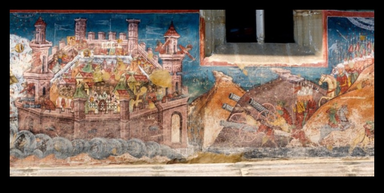 آفاق الدهليز: مشاهد من الحياة اليومية في الدهانات البيزنطية