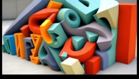 الشعر الإبداعي: ​​لغة الفن البصري ثلاثي الأبعاد