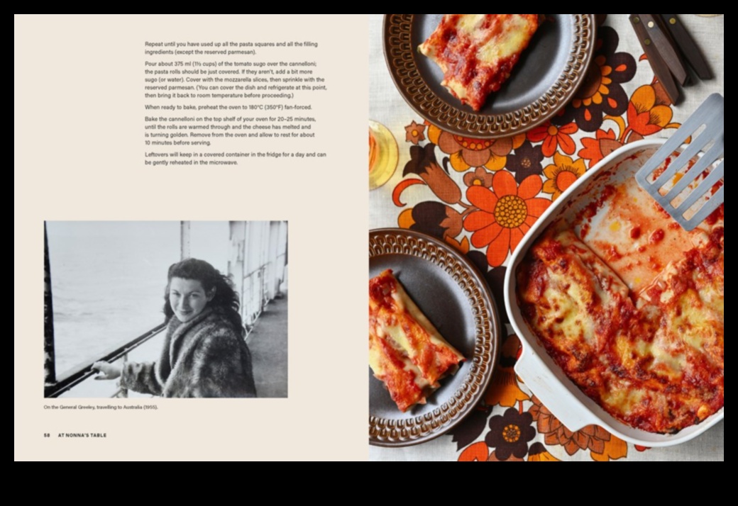 طاولة نونا: كنز من الوصفات الإيطالية الأصيلة 3 طاولة نونا: وصفات إيطالية أصيلة مرت بها