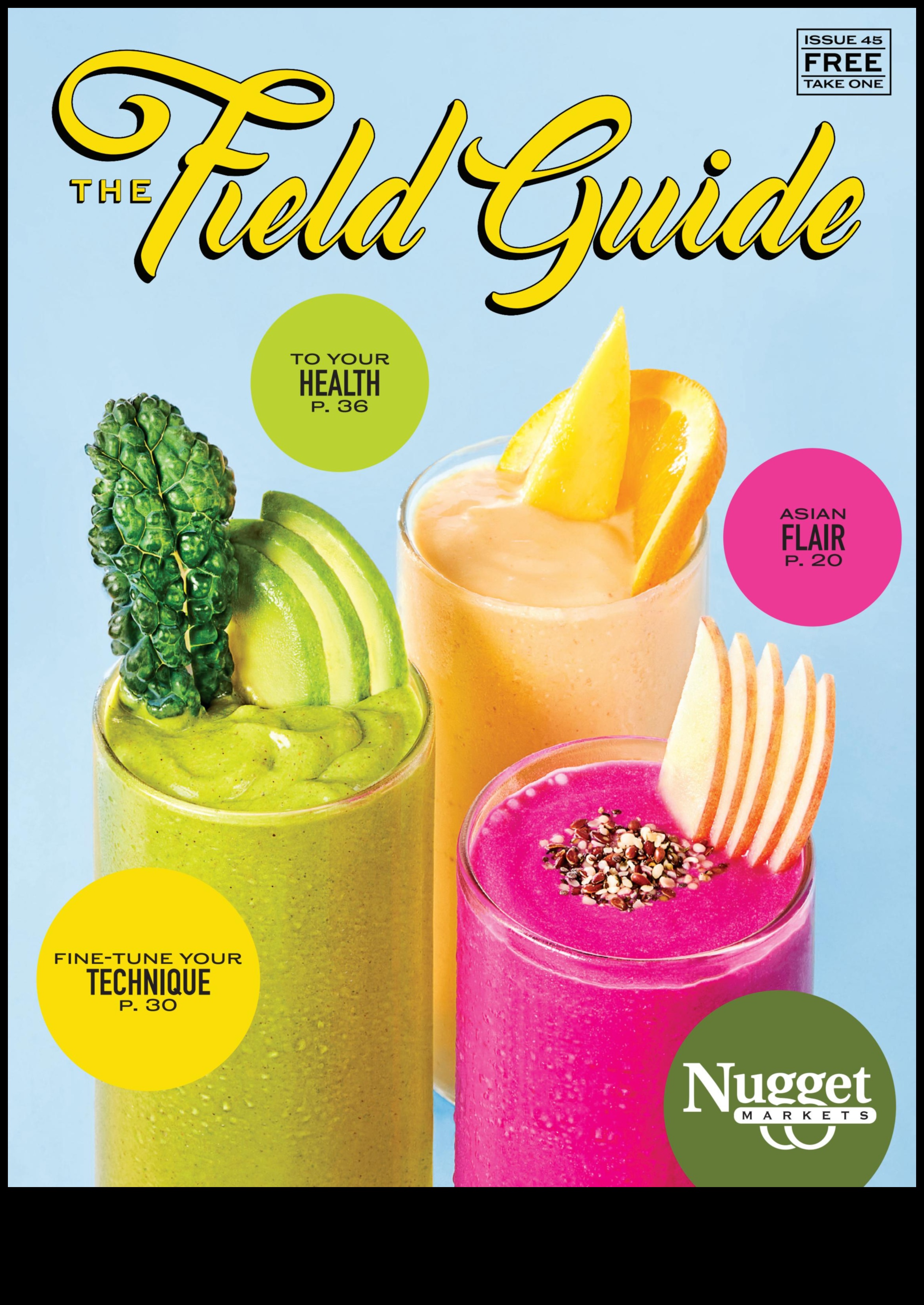 الرشفات الموسمية: تكييف عصائر الفاكهة الطازجة مع سخاء الطبيعة