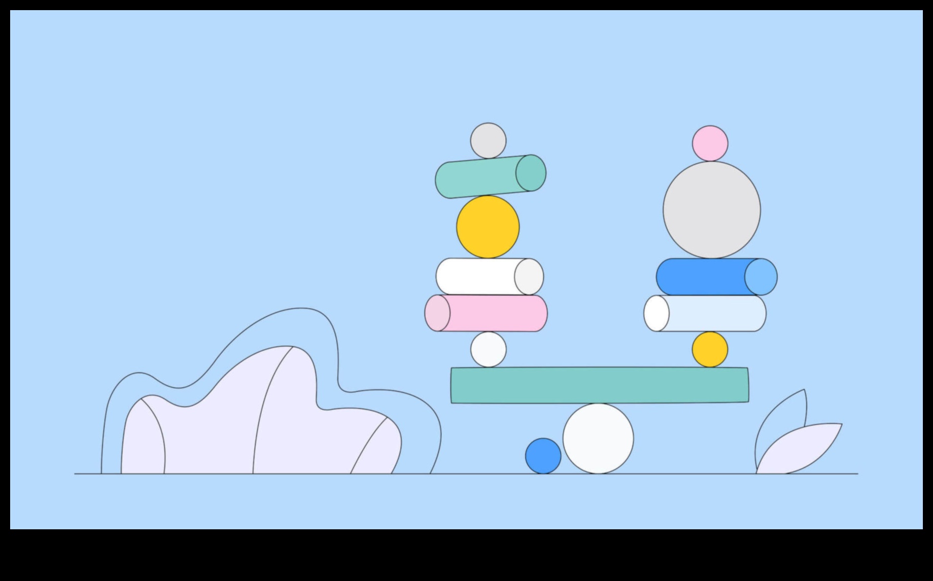 الوئام الرقمي: موازنة العناصر في تصميم الويب