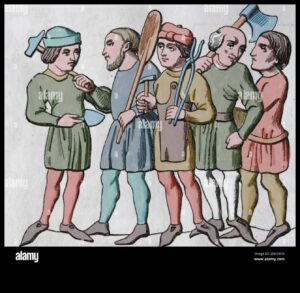 السادة القوطية: الحرفيون الرئيسيون في فترة العصور الوسطى