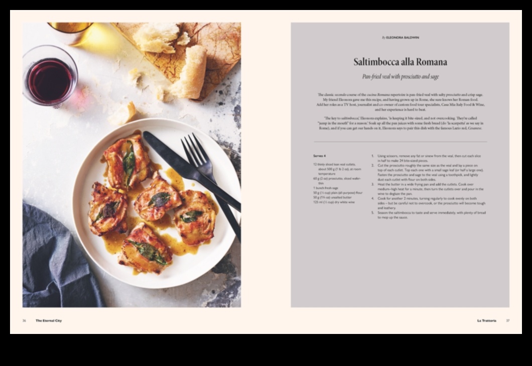 من روما مع الحب: رحلة الطهي