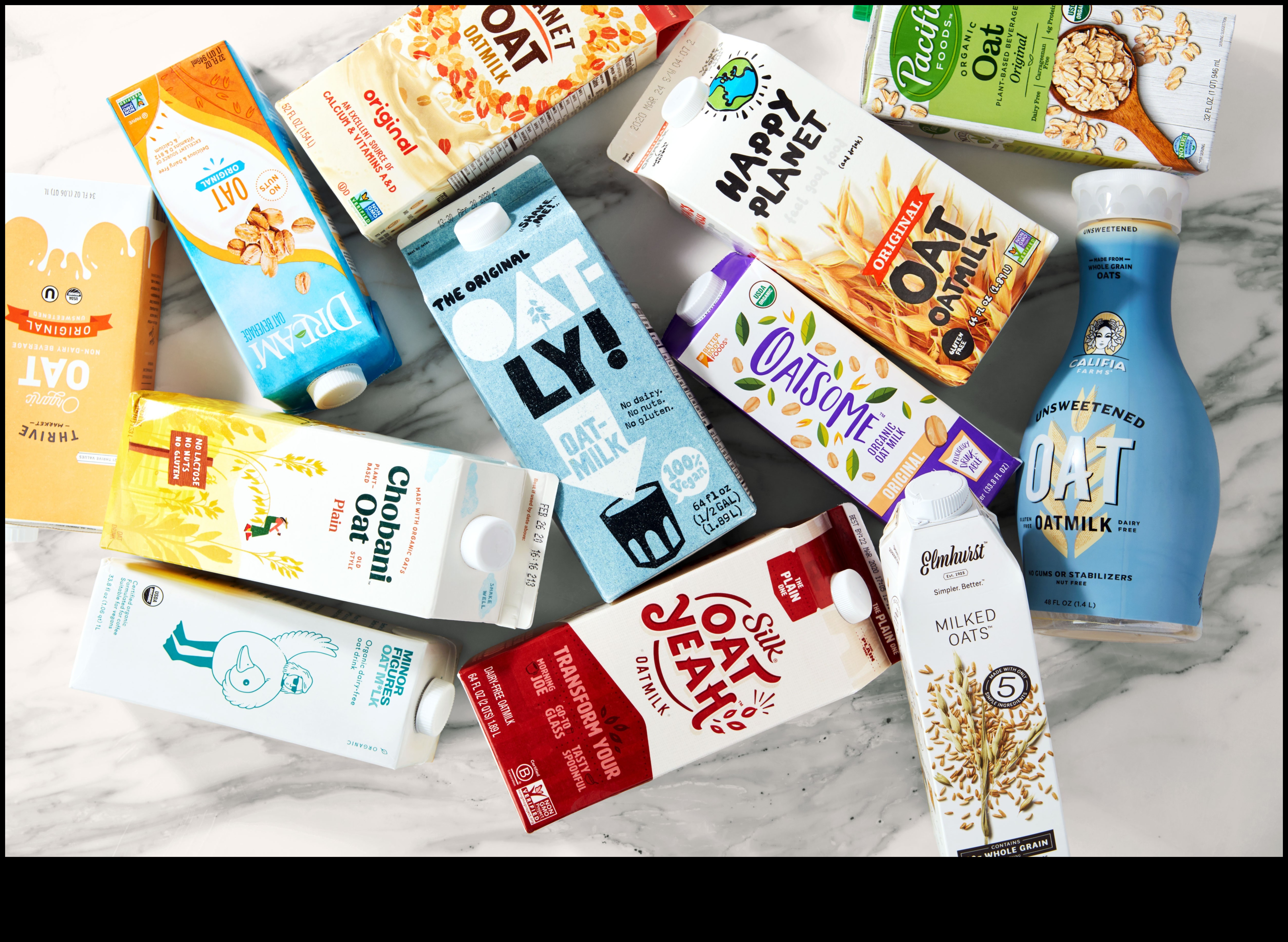 دسم ومبتكر: خلط ومطابقة النكهات لحليب الشوفان الذي لا يقاوم