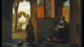 التصميمات الداخلية لبيتر دي هوش نافذة في أنماط الحياة المنزلية الهولندية 1 التصميمات الداخلية لبيتر دي هوش: مشاهد محلية في الرسم النوعي الهولندي