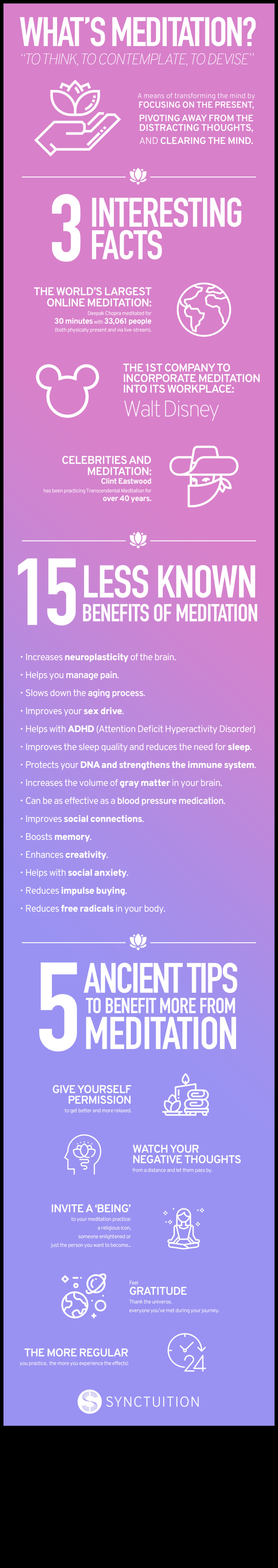 سحر التأمل: إطلاق العنان للفوائد الصحية المدهشة