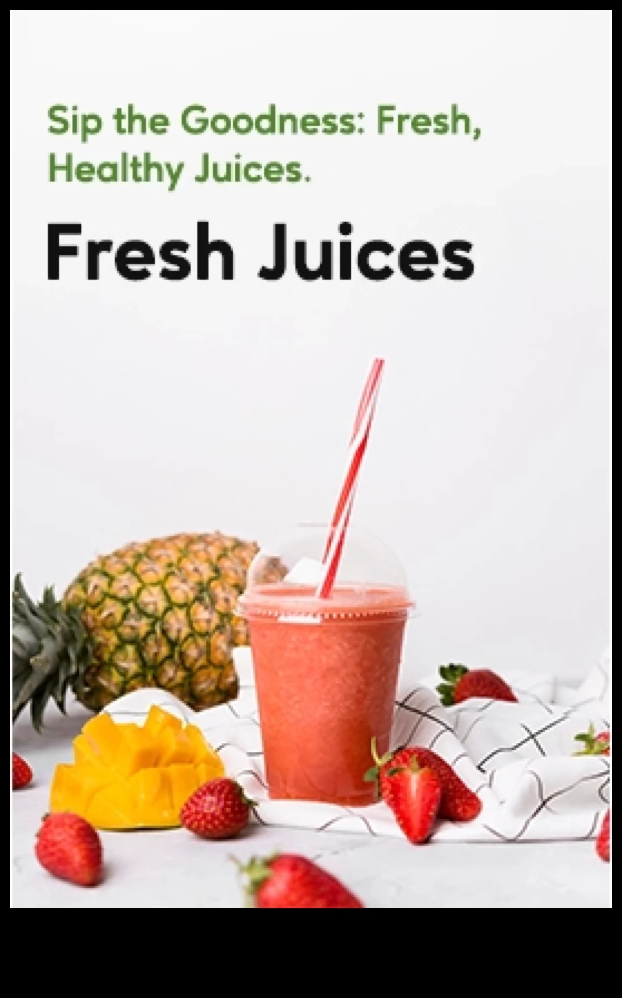 الرشفات الموسمية: تكييف عصائر الفاكهة الطازجة مع سخاء الطبيعة